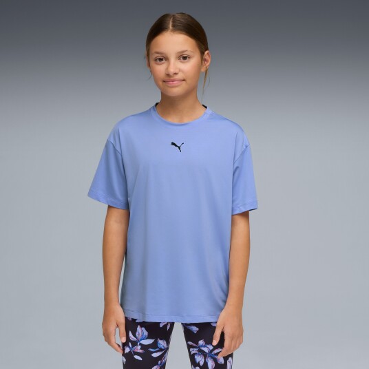 Puma TAD ESS Tee Junior Intense Lavender 164