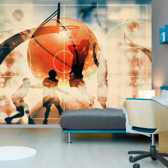 Fototapet I Love Basketball! 250x175 - Artgeist sp. z o. o.