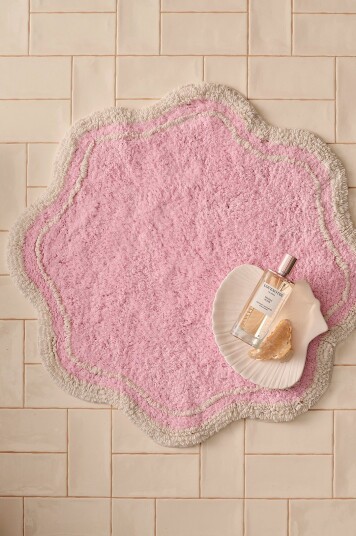 Ellos Home Badematte Louie Rosa Ellos Home Badematte Louie Rosa