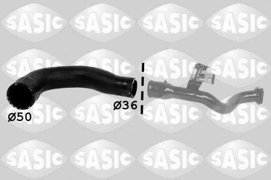 SASIC 3336304 Ladeluftslange SASIC 3336304 Ladeluftslange