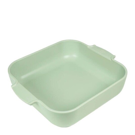 Peugeot   Appolia kvadratisk ildfast form 36 cm sage green