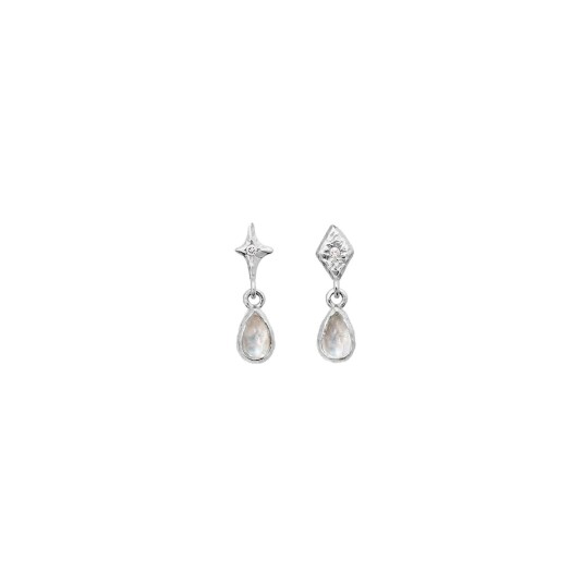 Maanesten Poco Earrings Øredobber Sølv