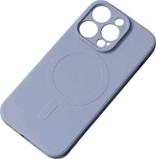 Hurtel Silikon MagSafe-deksel for iPhone 16e Grå