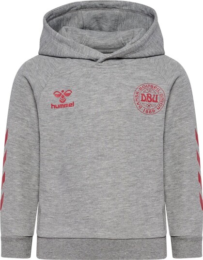 Hummel Hettegenser   hmlJR REG DBU   Grey Melange   Hummel   5 6 år (110 116)   Hettegenser   Grå