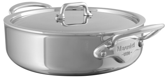 Mauviel Cook Style Gryte med stål lokk, 5,7 liter