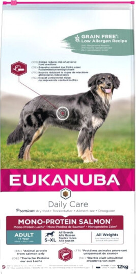 Eukanuba Adult Hundefôr Tørrfôr Monoprotein Laks 12 kg Eukanuba Adult Hundefôr Tørrfôr Monoprotein Laks 12 kg