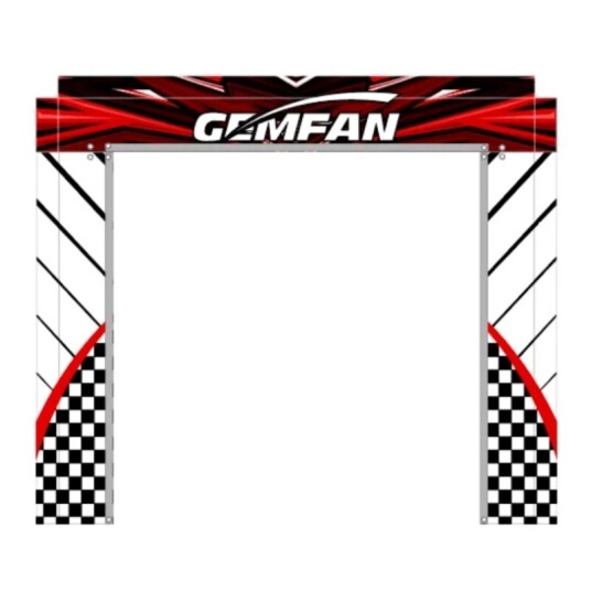 Gemfan Drone Racing Gate 5x5 - Red Gemfan Drone Racing Gate 5x5 - Red