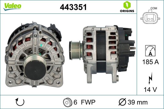Dynamo VALEO 443351