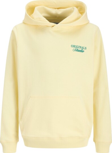 Jack & Jones Junior   Hettegenser jorNorrebro Typo Back SN   Gul
