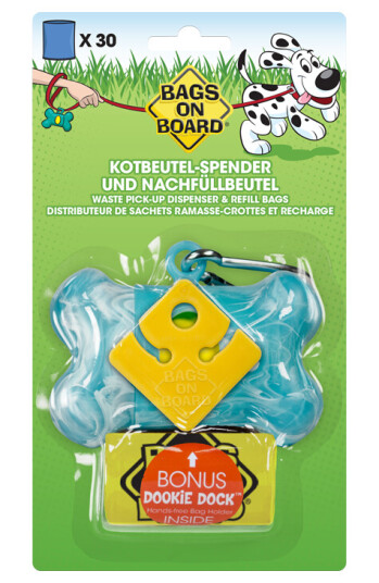 Bags On Board Bone Hundeposeholder Turkis
