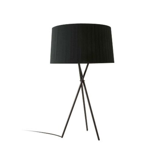 Santa & Cole - Trípode G6 Bordlampe Black/Black Ribbon