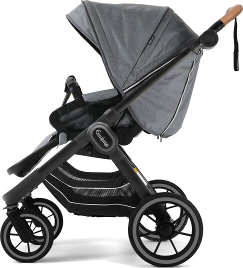 Emmaljunga NXT90F Offroad m/ Sittedel FLAT Lounge Grey