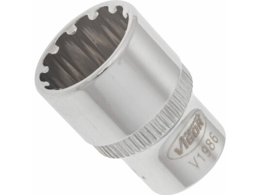 Vigor 1/4" Metrisk Pipenøkkelinnsats 13 mm Vigor 1/4" Metrisk Pipenøkkelinnsats 13 mm