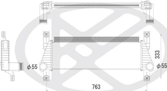 Intercooler KOYORAD IA320117