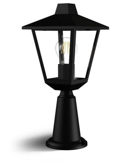 Kinno pullert 39 cm utendørs IP44 E27 - Svart Kinno pullert 39 cm utendørs IP44 E27 - Svart