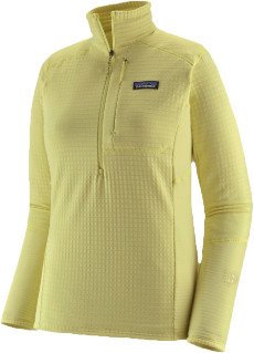 Patagonia W"s R1 Fleece Pullover Vellum Green L