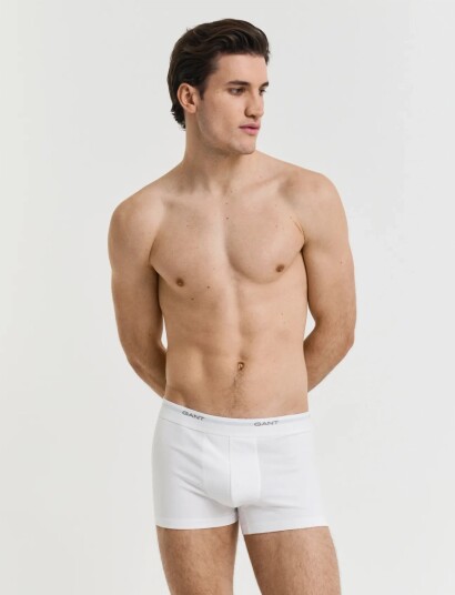 GANT Core Trunk 3 Pack White XL GANT Core Trunk 3 Pack White XL