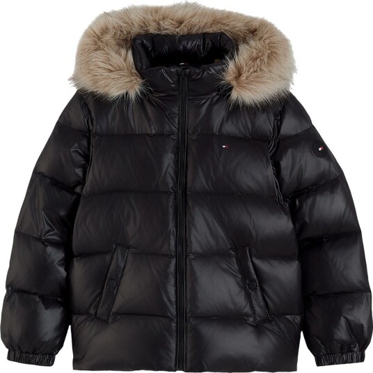 Tommy Hilfiger Dunjakke Svart Tommy Hilfiger 7 år (122) Dunjakke