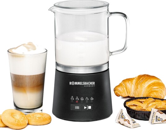 Rommelsbacher MS 625 Melkeskummer - 500ml, 5 programmer - Svart