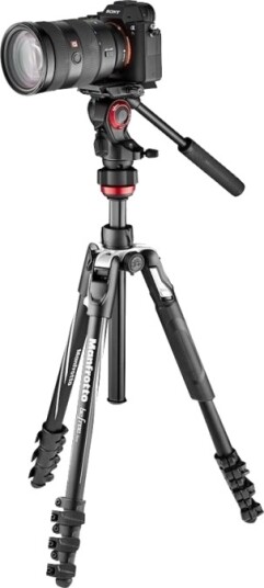 Manfrotto Befree Advanced Travel Tripod with 494 Center Ball Head MVKBFRL-LIVE