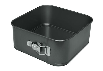 Ekstra høy rektangulær springform 24x24x10 cm