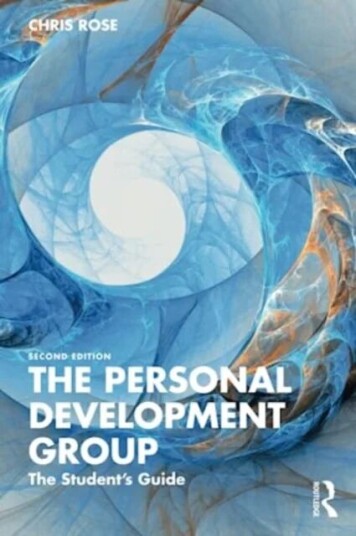 The Personal Development Group Av Chris Rose