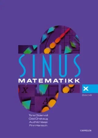 Sinus X Av Finn Hanisch, Tore Oldervoll, Odd Orskaug, Audhild Vaaje