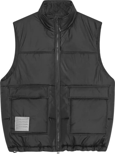 Planet Nusa Arctic1 Padded Zip Waistcoat Black XXL