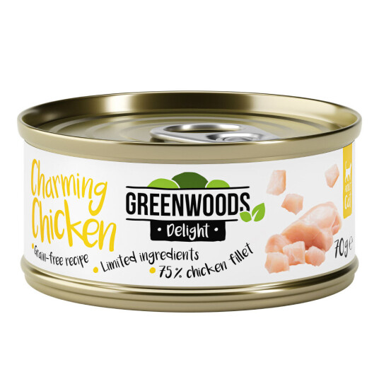 Greenwoods Delight Kyllingfilet 48 X 70 G