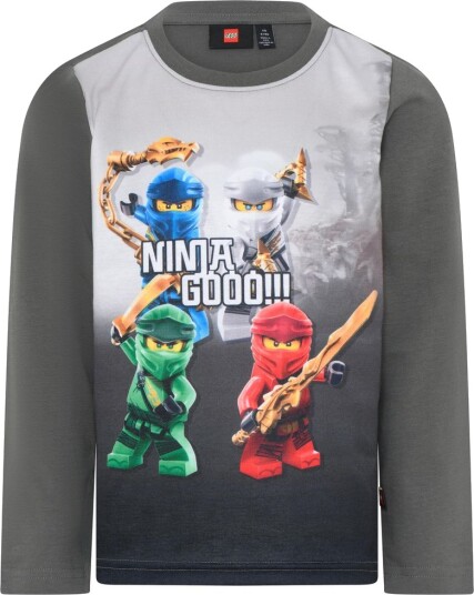 Lego Kidswear Ninjago Genser Dark Grey (110)