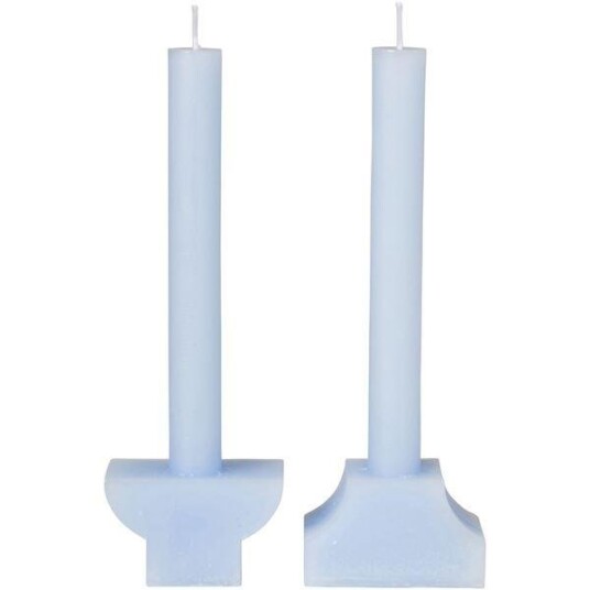 Broste Copenhagen Pilas figurlys s/2 serenity blue