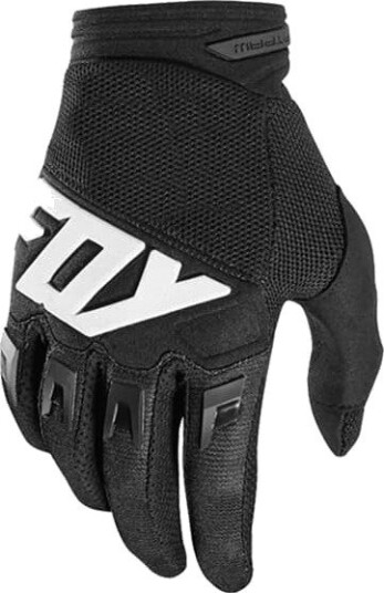 Top Race Sykkelhansker MTB Enduro Motocross Unisex Svart S