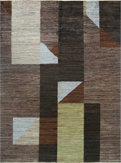 Orientalsk Teppe   Gabbeh Bamiyan Hand Knotted   217 x 287 cm Størrelse: 217 x 287 cm