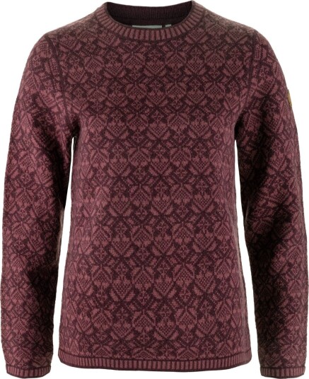 Fjellreven Fjellreven Women's Snow Round Neck Sweater Port S