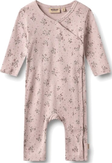 Wheat Wrapsuit L/S Everest LILAC FLOWERS 56