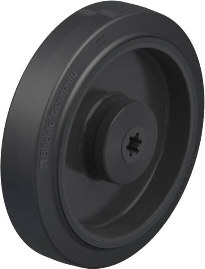 Blickle 42986 Poev 200/25K Plast-Hjul – Hjuldiameter 200 Mm, Maks Bæreevne 500 Kg (1 Stk)