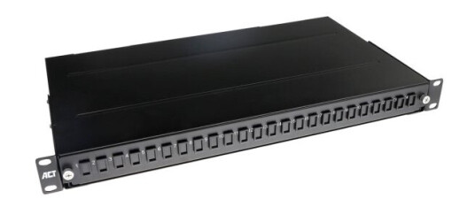 Act Fiber Panel 24 Poorts Unloaded. Type: Fiber Panel 24 Ports Unloaded Fiber Optic Panel Unloaded (Fa2044)