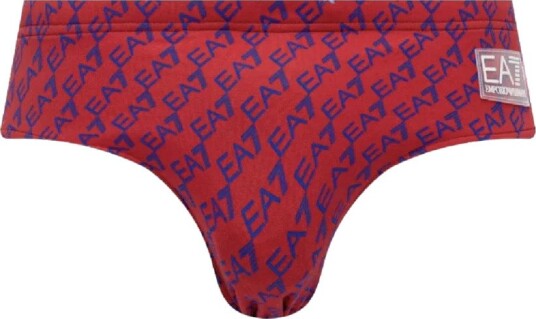 Emporio Armani EA7 Herre Svømmetøy Rød S,