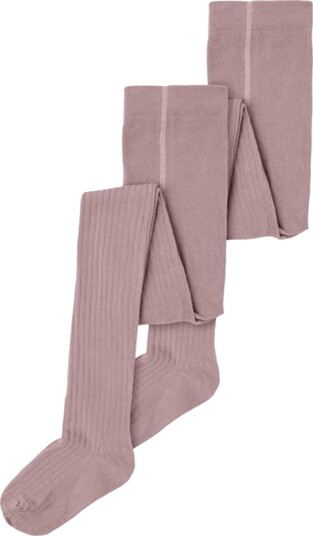 Name It Woodrose Strømpebukse Rib 2-pakning Noos 110-116 Name It Woodrose Strømpebukse Rib 2-pakning Noos 110-116