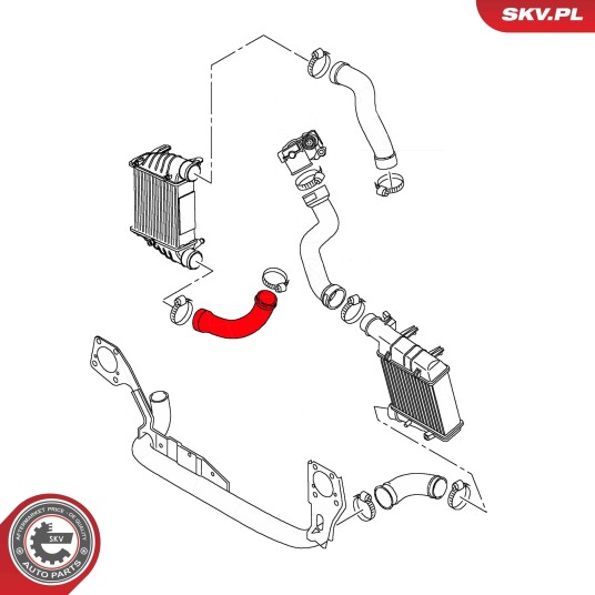 Ladeluftslange ESEN SKV 24SKV536