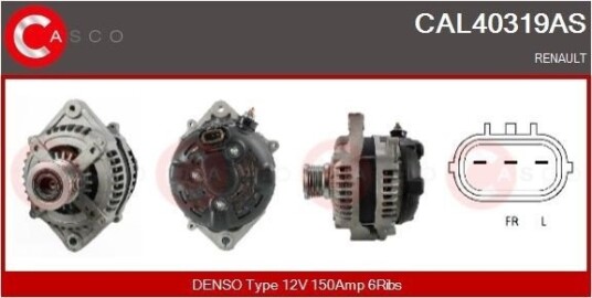CASCO CAL40319AS Dynamo