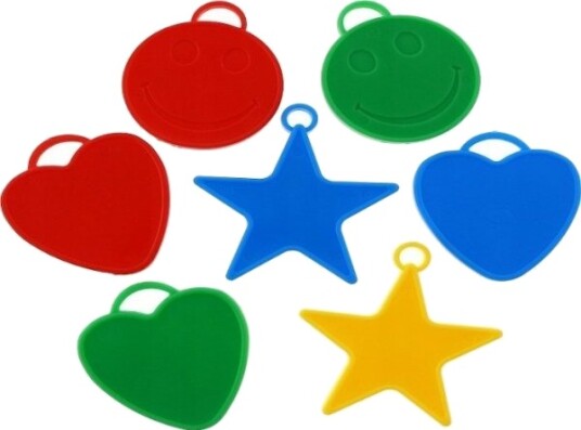 Vekter Til Ballonger Ca. 12 G 25 Stk.