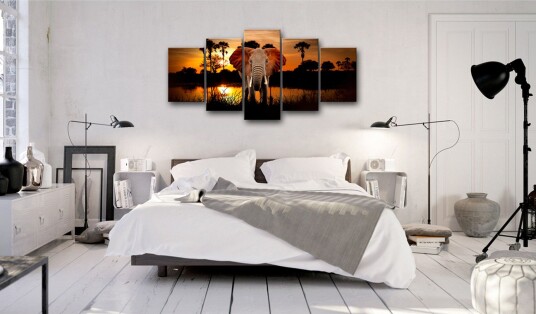 Tavle Lake Of The Setting Sun 100X50 Artgeist sp. z o. o.