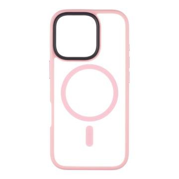 Tactical MagForce Hyperstealth Hybrid deksel  iPhone 16 Pro Rosa