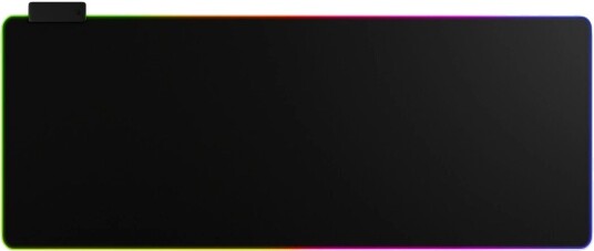 Maxmount Xxl Rgb Musematte Med Usb-Hub - Svart Maxmount Xxl Rgb Musematte Med Usb-Hub - Svart