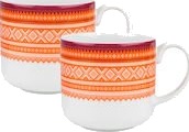 Porsgrunds Porselænsfabrik Mariuskoppen: Trend Orange 2pakning i Gaveeske