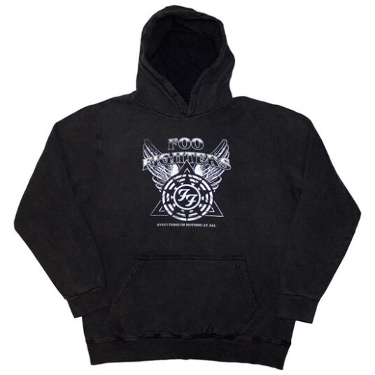 Foo Fighters Foo Fighters Unisex Stone Wash Pullover Ho...
