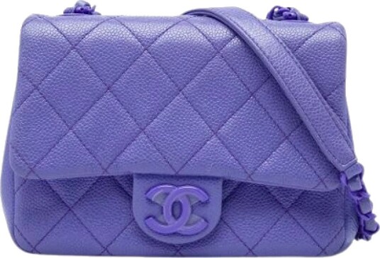 Chanel Vintage Dame Pre owned Lilla ONE SIZE,