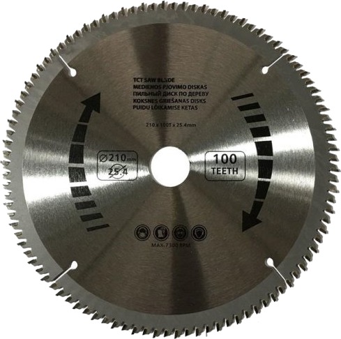 Bosch Sirkelsagblad 210X25,4X100t
