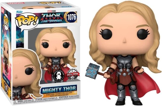 Funko Exclusive Thor Love and Thunder  The Mighty Thor Pop! Vinyl Figure 1076